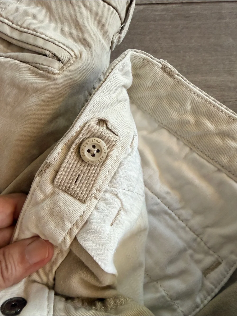 GAP Kids Khaki Shorts, size 10, set of 5